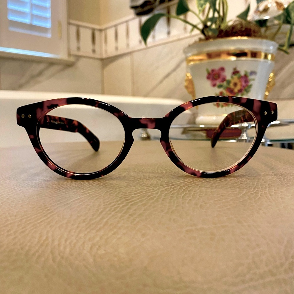 MANDALAY #7509 WOMEN'S TORTOISE FULL RIM EYEGLASS FRAMES 47-22-140 JAPAN